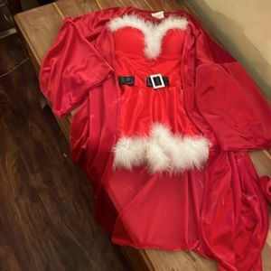 Ms. Santa teddy and robe